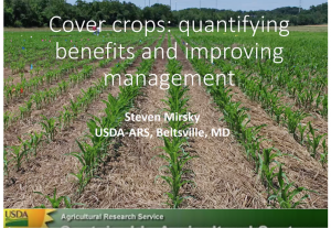 screen shot of ag and environment webinar