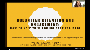 screen shot of michelle's webinar