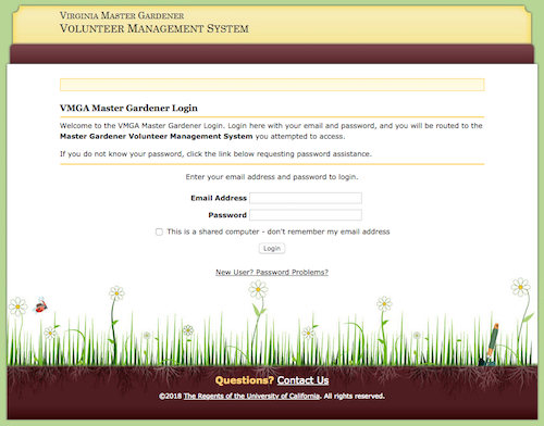 Vms Resources Virginia Master Gardener Intranet