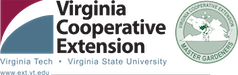 maroon and blue virginia cooperative extension logo with circular EMG logo